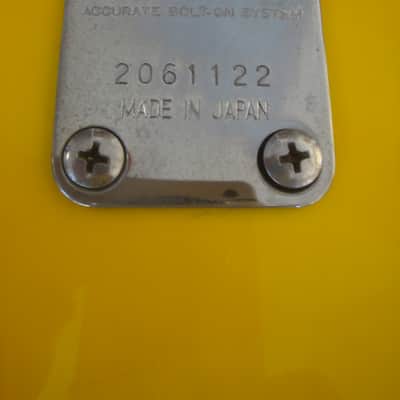 Aria Pro II CS-350 Cardinal 1982 Yellow Matsumoku Japan image 12
