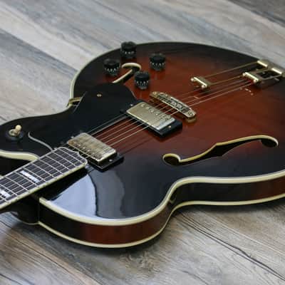 Super Clean! Epiphone Emperor T Thinline 1982 Vintage Sunburst Matsumoku ES-335 Semi Hollow image 14