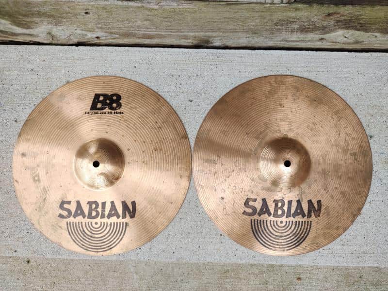 Sabian 14" B8 HiHats image 1