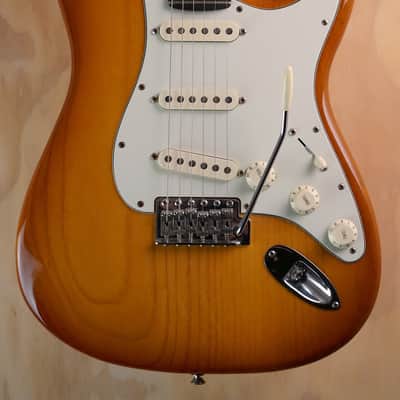 Fender American Performer Stratocaster Honey Burst Electric Guitar 2021 Model - Very Good Condition image 1