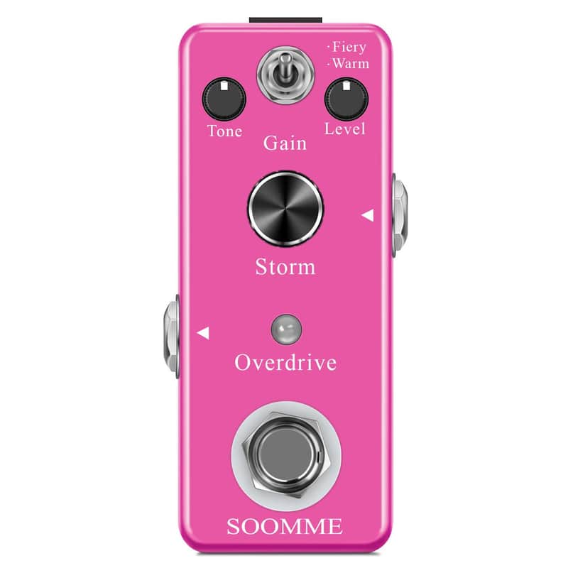 SOOMME Storm Overdrive Guitar Effect Pedal Classical Overdrive Sound For Electrical Guitar Bass With True Bypass image 1