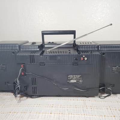 JVC PC-Y555 Dual Dubbing Tape Cassette Boombox 5 Band EQ Clean Tested Working image 7