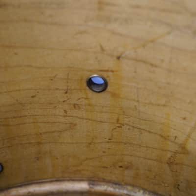 Vintage 1969 Ludwig USA 13" Maple Tom - Black Oyster Pearl + Keystone Badge | 9x13" image 9
