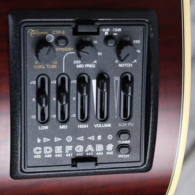 Takamine TB10LH 4 String Fretless Upright Acoustic Electric Bass Guitar w Case image 8