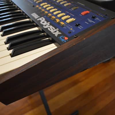 Korg PolySix (KiwiSix, Kiwi Power Supply, Kiwi Overlay) with Case! image 9