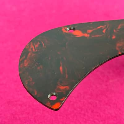 General Vintage Tone ®️ Custom Vintage Brown Tortoise Nitrate celluloid Pickguard For Gibson® SG® Junior - Brown tortoise Nitrate celluloid image 4