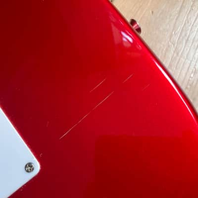 Squier Standard Stratocaster Guitar Body + Tremolo 2000 China Roadworn image 15