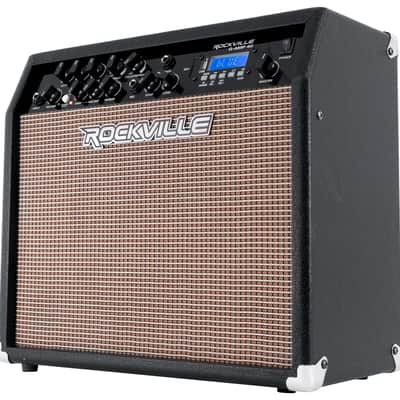 Rockville G-AMP 40 Guitar Combo Amplifier Bluetooth/Mic In/USB/Footswitch+Stand image 21