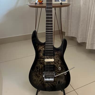 Custom Luthier  Super Strat Handmade – Brazilian Rosewood 2006 - Artistic Gloss – Green/Gold/Black Marble image 19