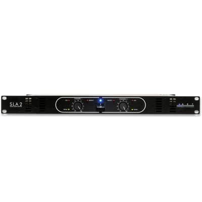 ART SLA-2 - 2-Channel Rackmount Power Amplifier (200W Per Channel at 8 Ohms) Bundle with 2x 20" XLR-XLR Cable image 2