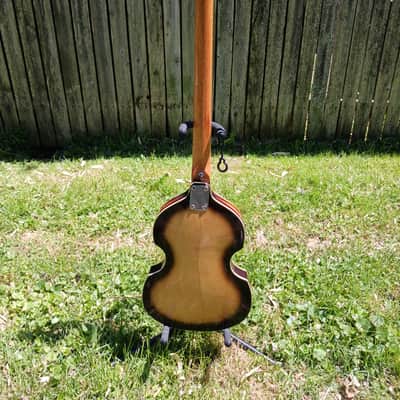 ~Vintage 1967 Kingston Greco Japan Beatle Violin Bass Guitar~ image 9
