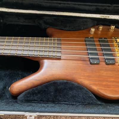 Warwick Thumb BO 5 2002 Natural Ovangkol Body / Ovangkol Neck / Wenge image 3