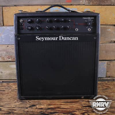 Seymour Duncan Convertible 2000 2-Channel 100-Watt 1x12" Guitar Combo 1980s - Black image 2