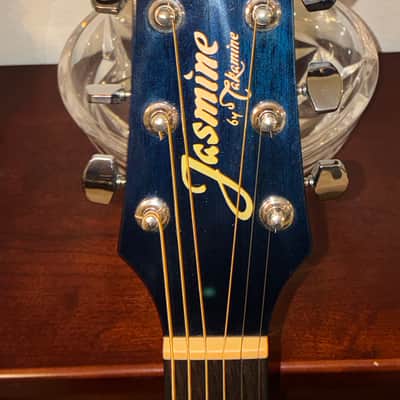 Jasmine by Takamine S34C-8T 2000’s - Blue image 7