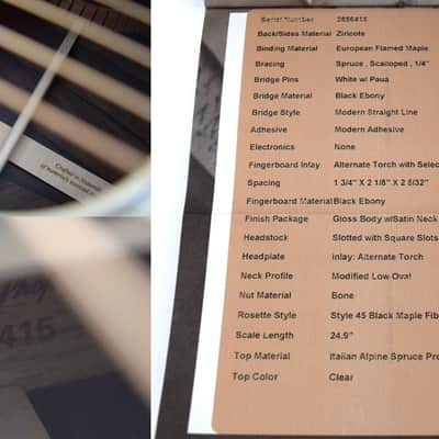 Martin Custom 00 12-Fret, Short Scale, Alpine Spruce & Ziricote, 00-42 Style, 2024 image 7