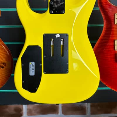 Fender Limited Edition HM Strat Frozen Yellow 2019 Electric Guitar image 12