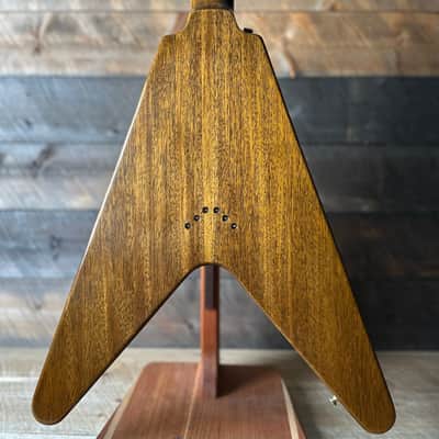 Gibson Custom 1958 Mahogany Flying V Reissue VOS *Only 6.35 Pounds!!* - Antique Natural 851264 image 9