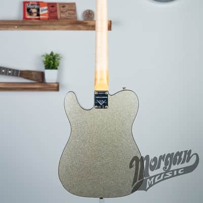 Fender Custom Shop Limited Edition Cunife Telecaster Custom - Aged Silver Sparkle image 5