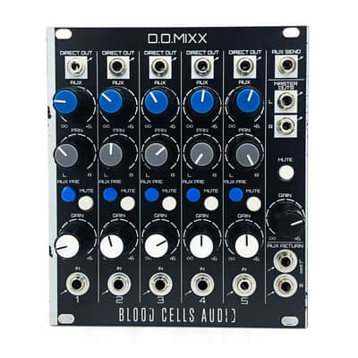 Blood Cells Audio D.O.MIXX 5-channel Mono to Stereo Mixer with Direct Outputs image 1