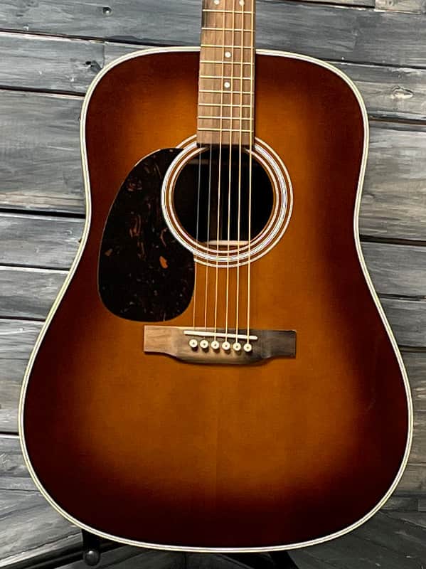 Martin Left Handed D-28 Standard Series Acoustic Guitar- Ambertone finish image 1