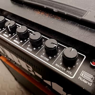 Roland CUBE-40 40-Watt 1x10" Guitar Combo 1978 - 1989 - Black/Orange image 8