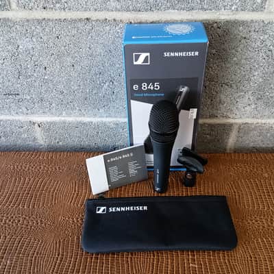 Sennheiser e 845 Supercardioid Dynamic Vocal Microphone - Black