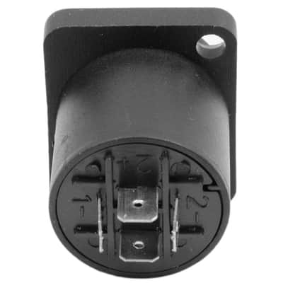 5 Pack of 4 Pole Speakon Panel Mount Connectors - Fits D Series Pattern Hole image 5