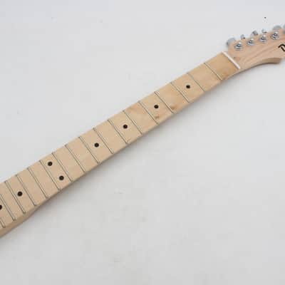 Davison New Maple 25" Scale Guitar Neck  w/ Tuners image 1