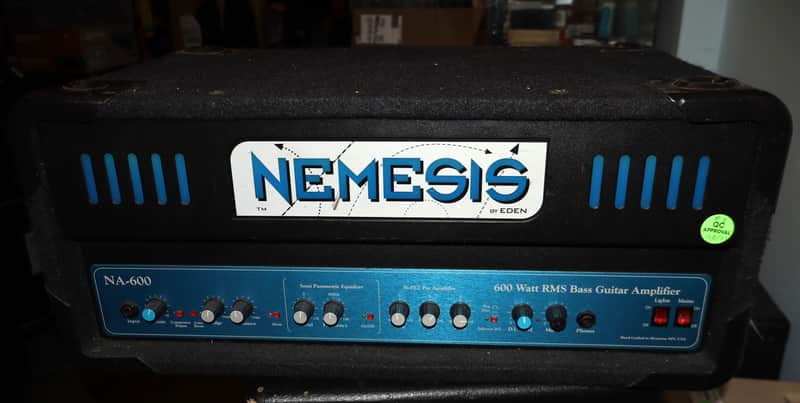 Eden Amplification Nemesis NA 600 Bass Amp Head used NA600 image 1