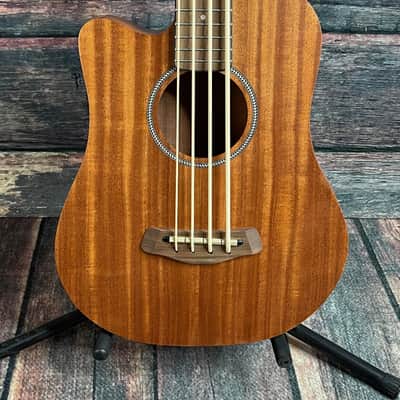 Gold Tone Left Handed M-Bass 23 Inch Scale Short Scale Acoustic Electric Micro Bass image 1