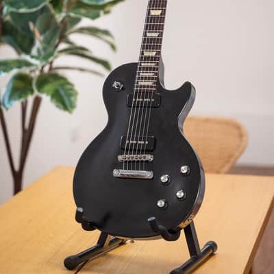 2012 Gibson USA Les Paul 50s Tribute P90 - Black Satin image 2