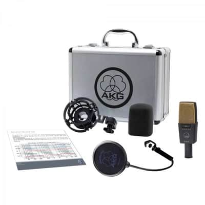 AKG C414 XLII | Large Diaphragm Multipattern Condenser Microphone. New with Full Warranty! image 8