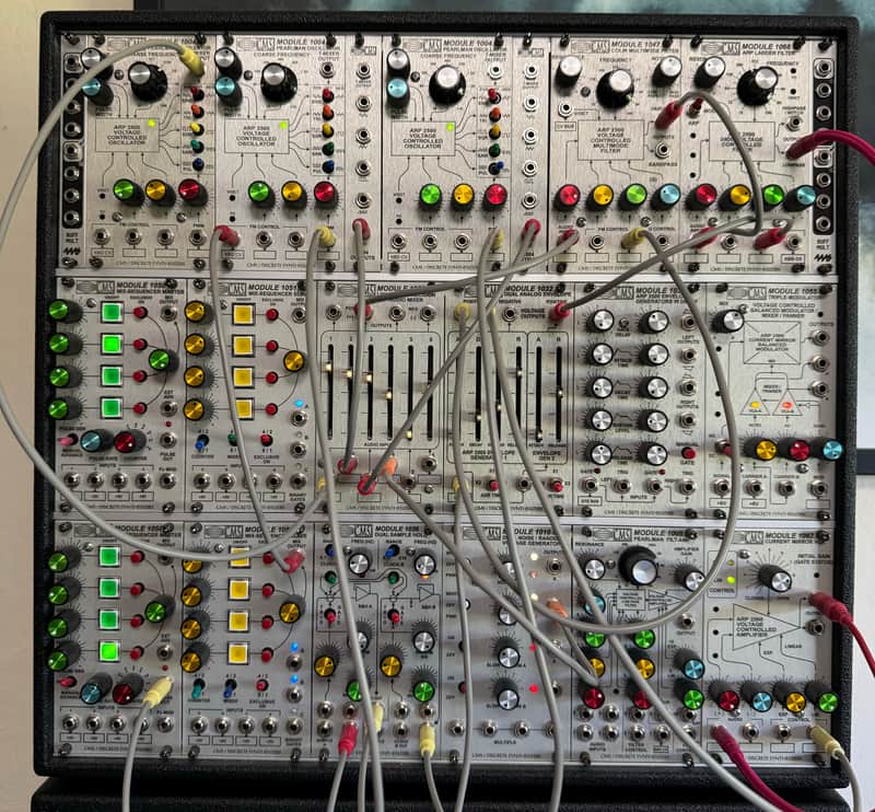 CMS Discrete Synthesizers ARP 2500 Eurorack Modular System with Tini-Jacks 2020 - Gray image 1