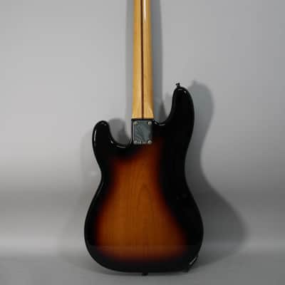 2012 Fender Standard Precision Bass MIM Sunburst Finish image 3