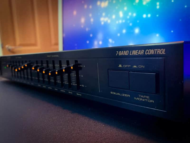 PIONEER GR-333 🌈RaRe🌈 Vintage Stereo Graphic Equalizer image 1