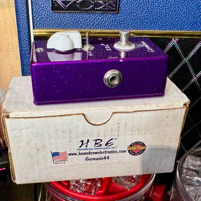 HBE Home Brew Electronic GERMANIA 44 LIMITED EDITION 2005 - METALLIC PURPLE TREBLE BOOSTER image 10