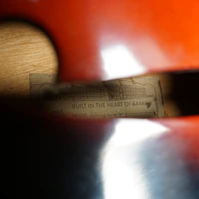 1960s Framus Archtop Acoustic – Sunburst – Made in Bavaria, Germany – Player Grade w/ Side Repair image 8