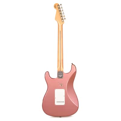 Fender Custom Shop Special Edition 1958 Compound Radius Stratocaster Relic Aged Burgundy Mist Metallic (Serial #CZ590224) image 4
