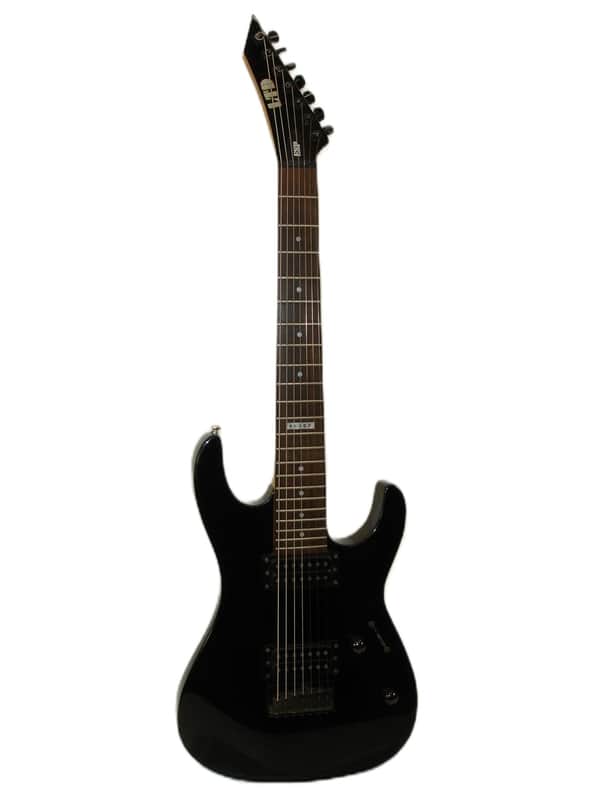 ESP LTD M-107 7弦ギター ESP LTD M-107 7-String Electric Guitar - Black | Reverb UK