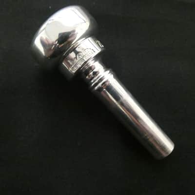 ACB 7DP Short Shank Piccolo Trumpet Mouthpiece in Silver Plate! Lot FS29 image 1