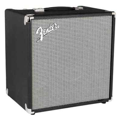 Fender Rumble 40 120V Amplifier with Lightweight Plywood Construction and 10-Inch Fender Special Design Speaker (Black and Silver) image 3