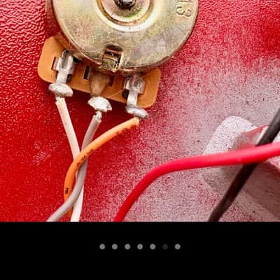 Dunlop JHF2 Jimi Hendrix Signature Fuzz Face 1990 - 1998 - Red image 6