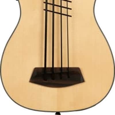 Kala Hutch Hutchinson Signature U-Bass Acoustic-electric Bass Guitar - Natural image 2