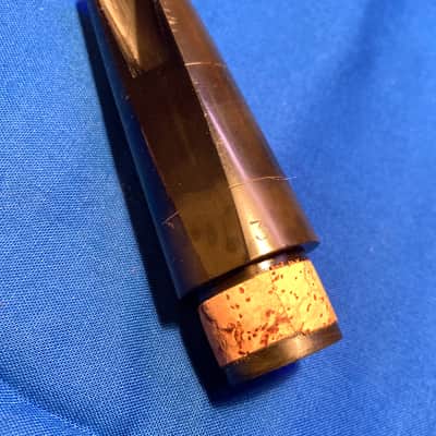 Noblet France #3 Clarinet Mouthpiece-Hard Rubber-c.1970-New Cork-w/Lig and Cap image 6