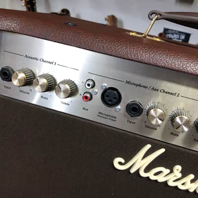 Ampli Marshall Acoustic Soloist AS50D 2 canaux 50 Watts 2x8 Electro-Acoustic guitare et voix image 13