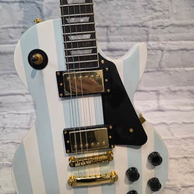 Rafferty Guitars Blue / White LP Style Electric Guitar image 5