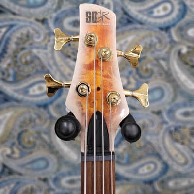 Ibanez SR400EPBDXMGU Standard 4-String Electric Bass Mars Gold Metallic Burst image 3