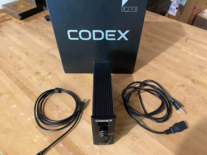 Ayre Codex DAC Preamp Headphone Amplifier USB Amp image 1