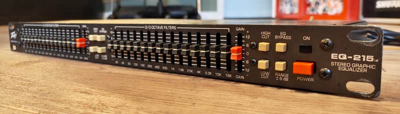 Peavey EQ-215 Dual Graphic Equalizer