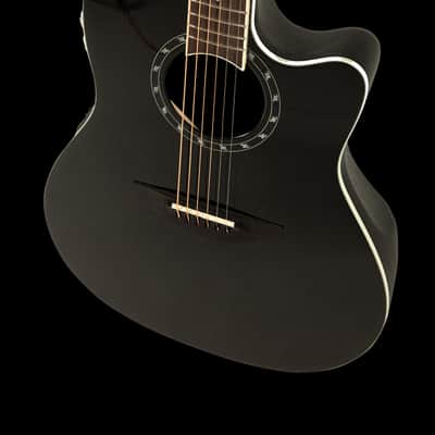 Ovation 2771AX Pro Series Standard Balladeer Deep Contour Acoustic-Electric Guitar Black image 8